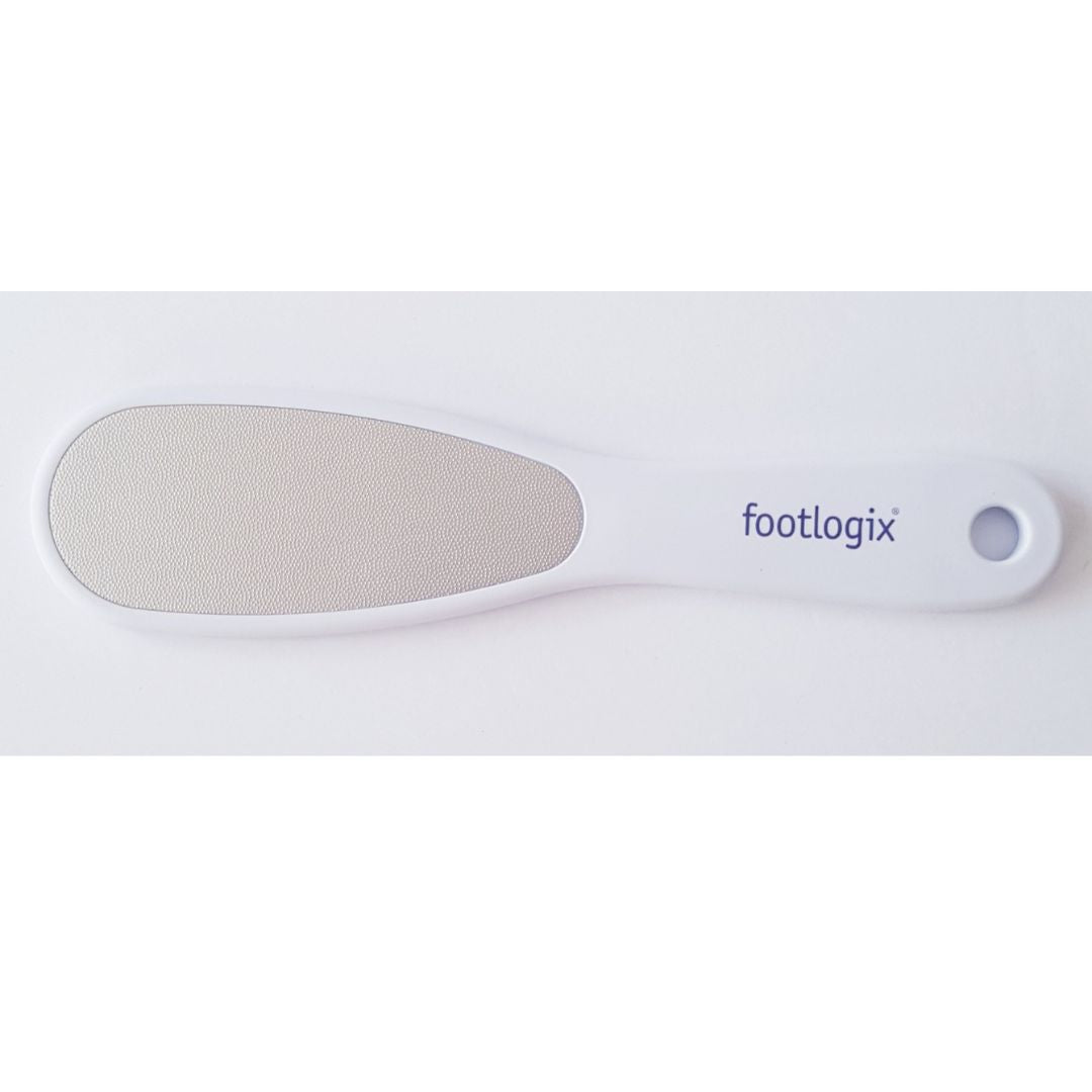 Footlogix footlogix double sided file with rubberized handle