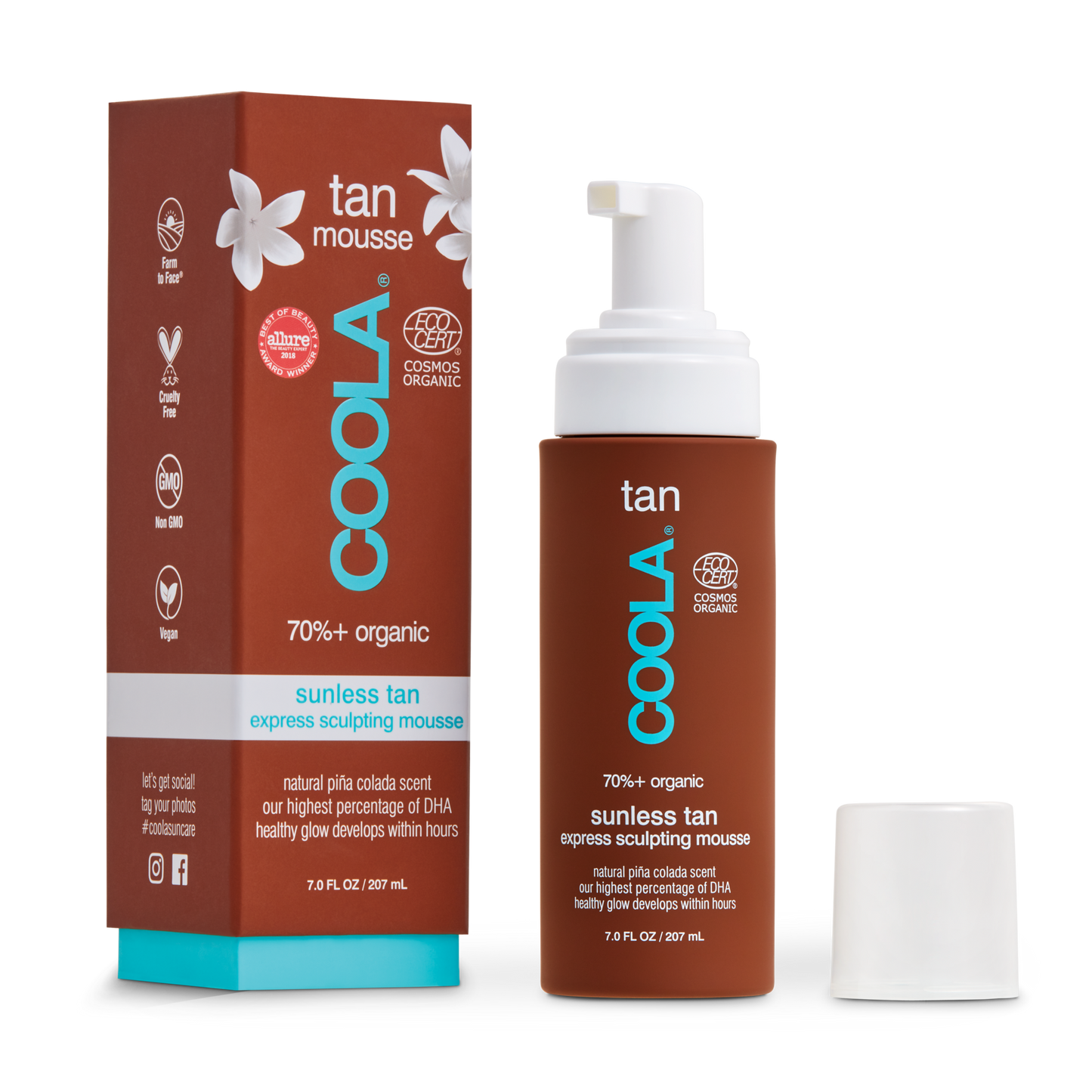 Coola Sunless Tan Express Sculpting Mousse