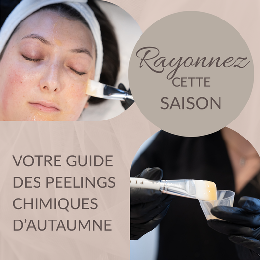 Votre guide des peelings chimiques d’automne : Rayonnez cette saison