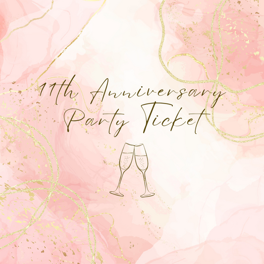 11th Anniversary Party Ticket