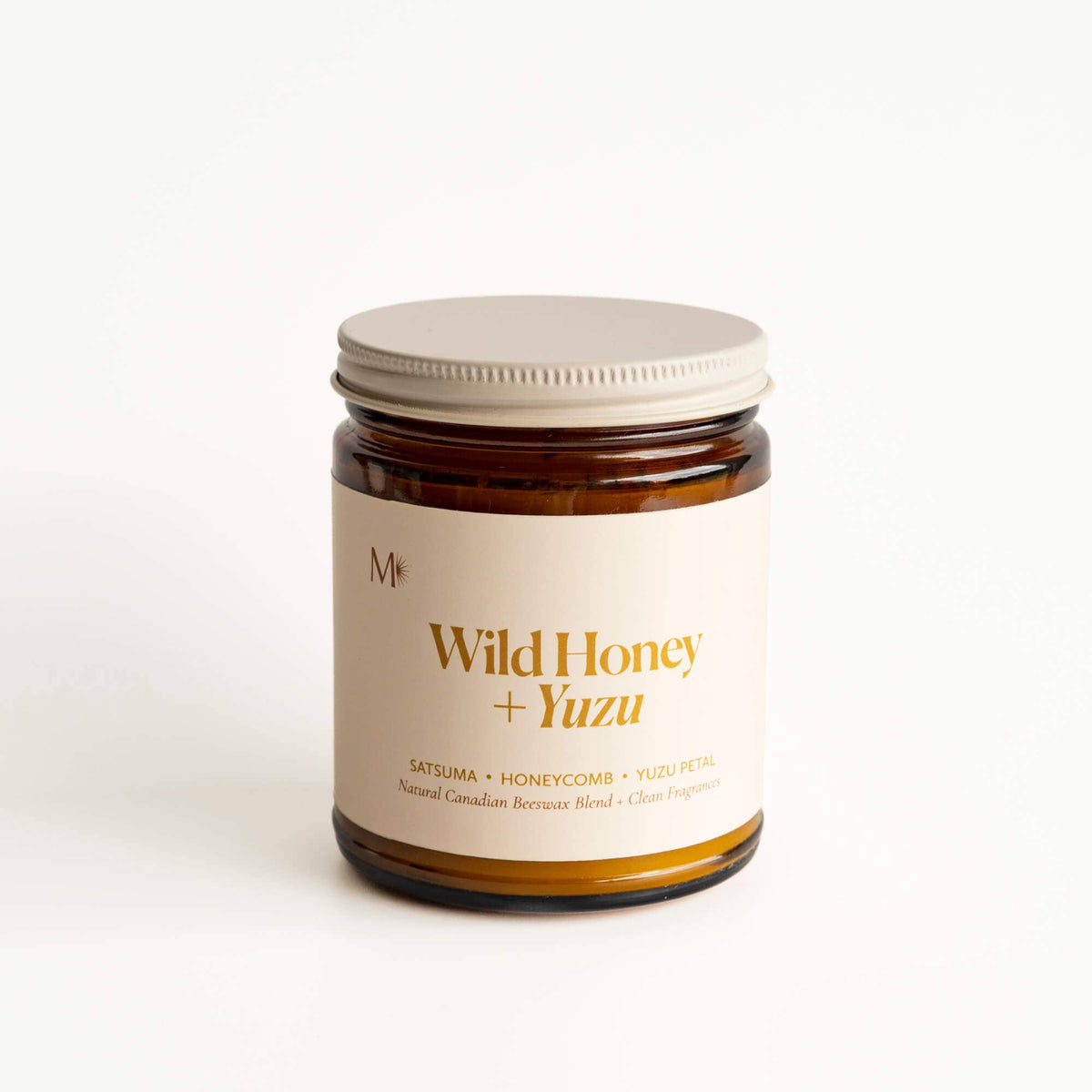 Wild Honey + Yuzu | Canadian Beeswax Candle