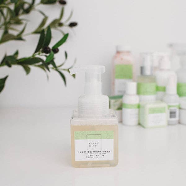 Lime Leaf & Olive Foaming Soap
