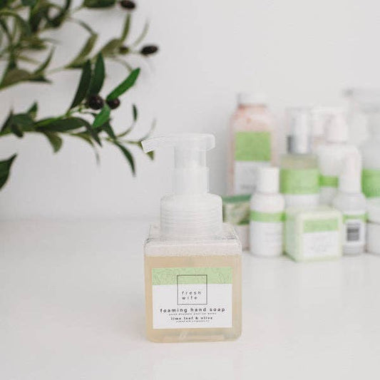 Lime Leaf & Olive Foaming Soap