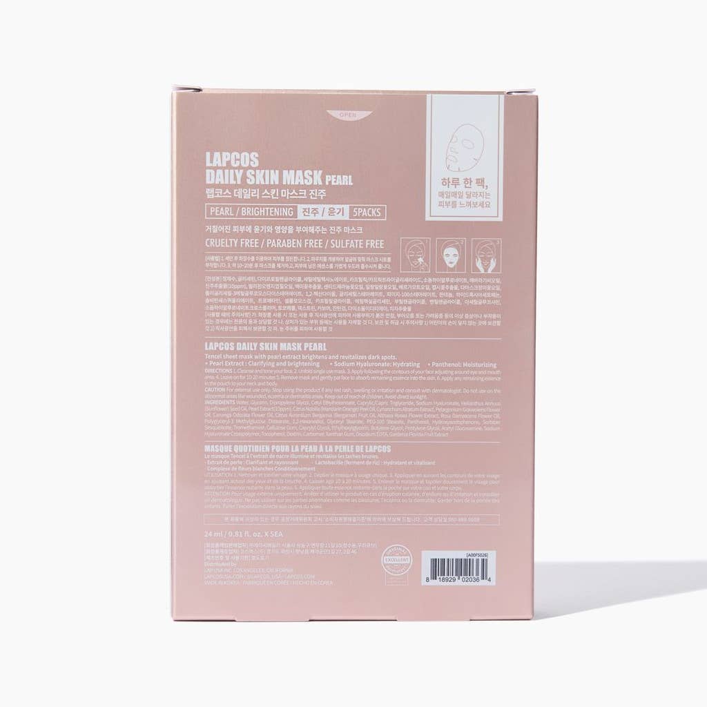 Pearl Daily Sheet Mask - singles