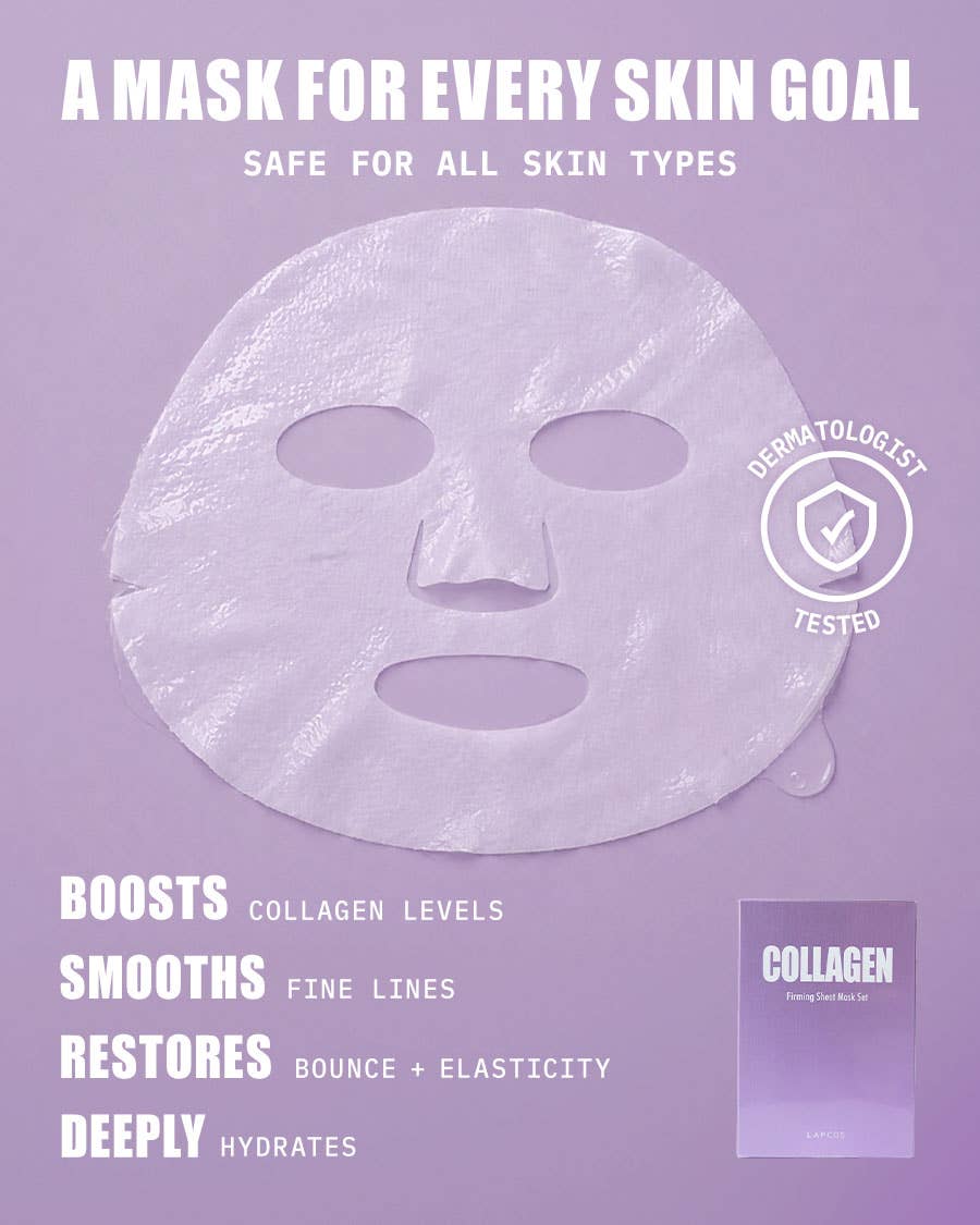 Daily Collagen Kbeauty Sheet Mask | single