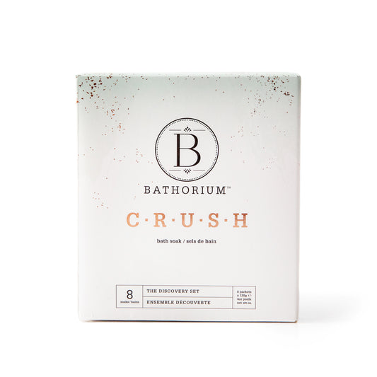 Bathorium Crush Bath Soak 8 pack  Gift Set