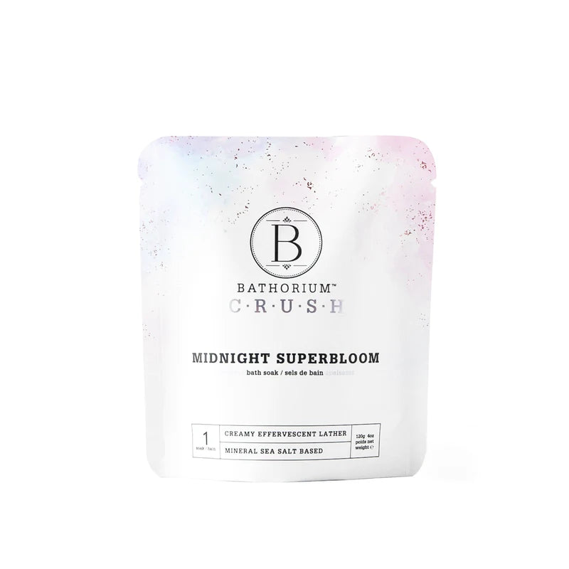 Bathorium Midnight Superbloom Crush Bath Soak