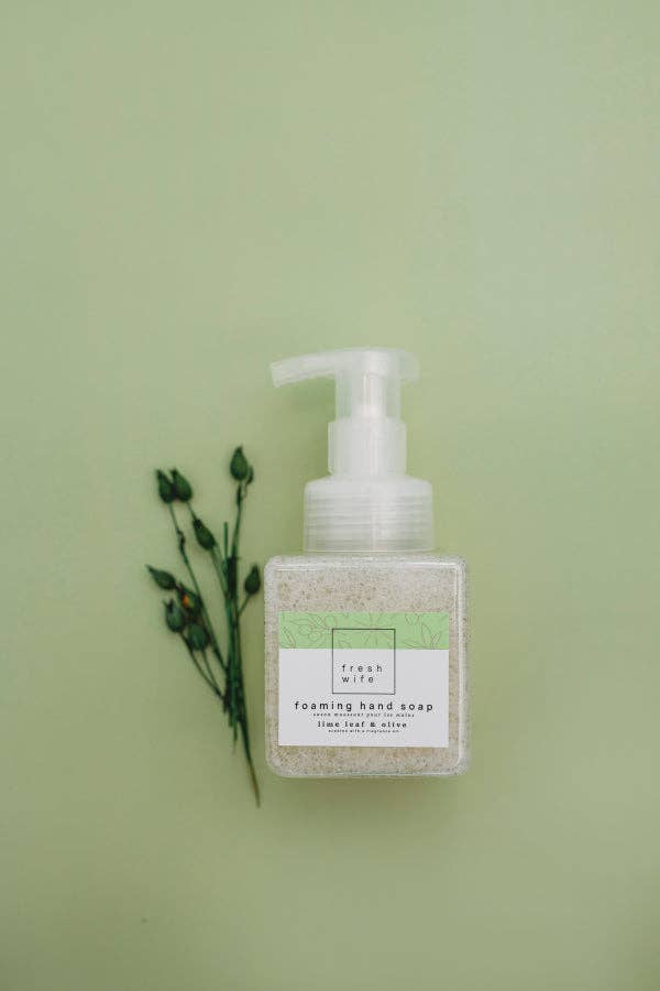 Lime Leaf & Olive Foaming Soap