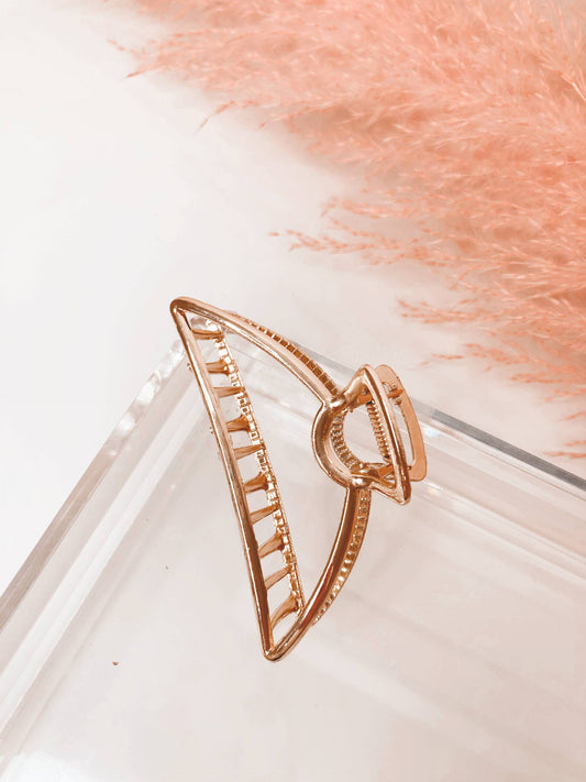 Metal Moon Claw Clip