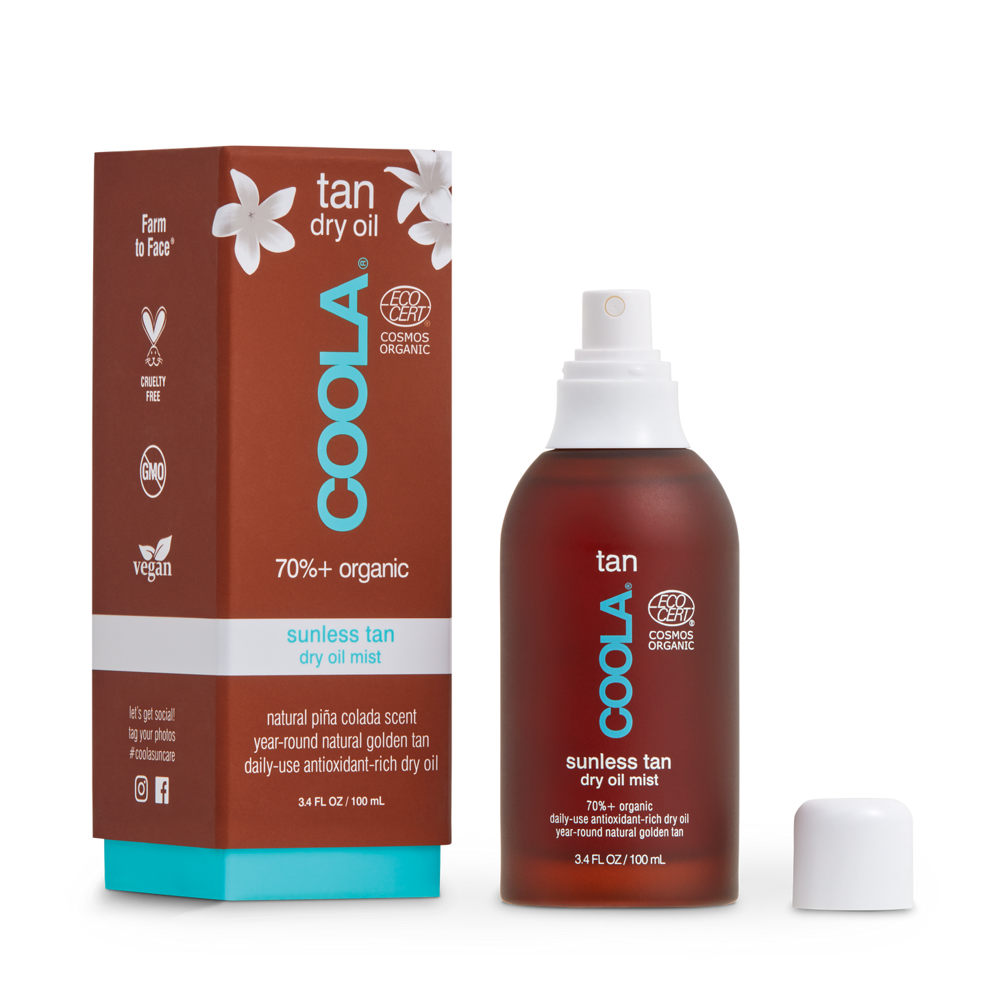Coola Sunless Tan Dry Oil for body